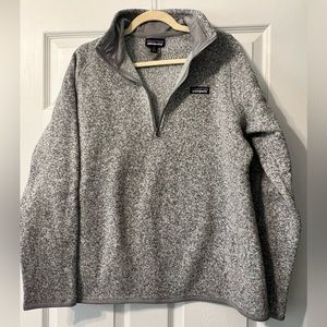 Womens XL Patagonia Better Sweater 1/4 Zip Fleece